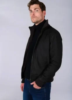Blouson en cuir de buffle huilé-jerem Best Sale
