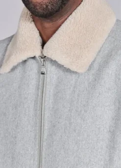 Blouson en poly-laine-jerem Discount