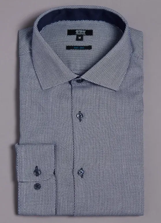 Chemise ajustée en coton repassage facile-jerem Cheap