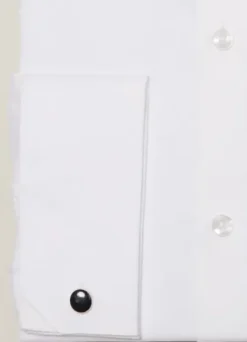 Chemise cérémonie en popeline de coton – Tailored fit-jerem Clearance