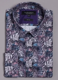 Chemise à imprimée en coton-jerem Store