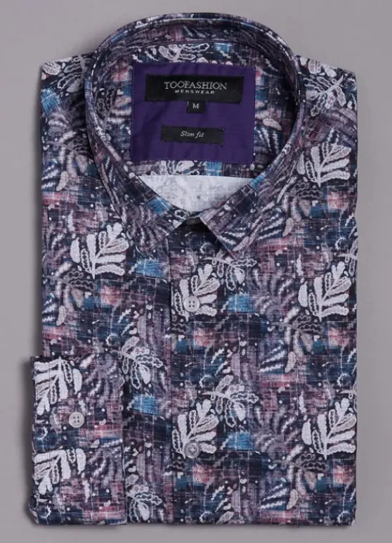 Chemise à imprimée en coton-jerem Store