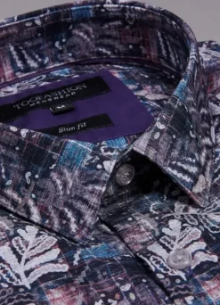 Chemise à imprimée en coton-jerem Store
