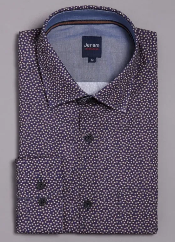 Chemise à imprimée en coton-jerem New