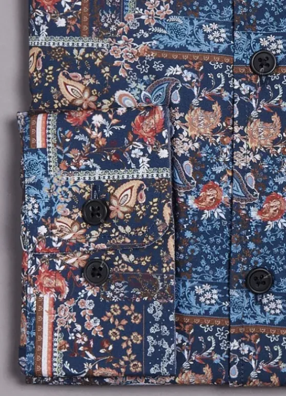 Chemise à imprimée en coton-jerem Sale