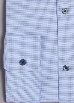 Chemise à micro-motif en coton stretch-jerem Store
