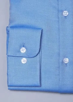 Chemise à rayures en biais en coton – Sans repassage – Comfort fit-jerem Best