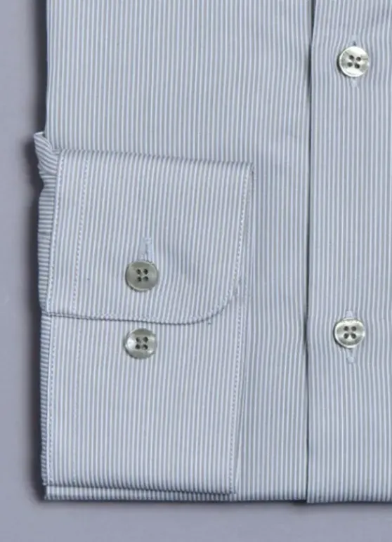 Chemise à rayures en coton - Tailored Fit-jerem Online