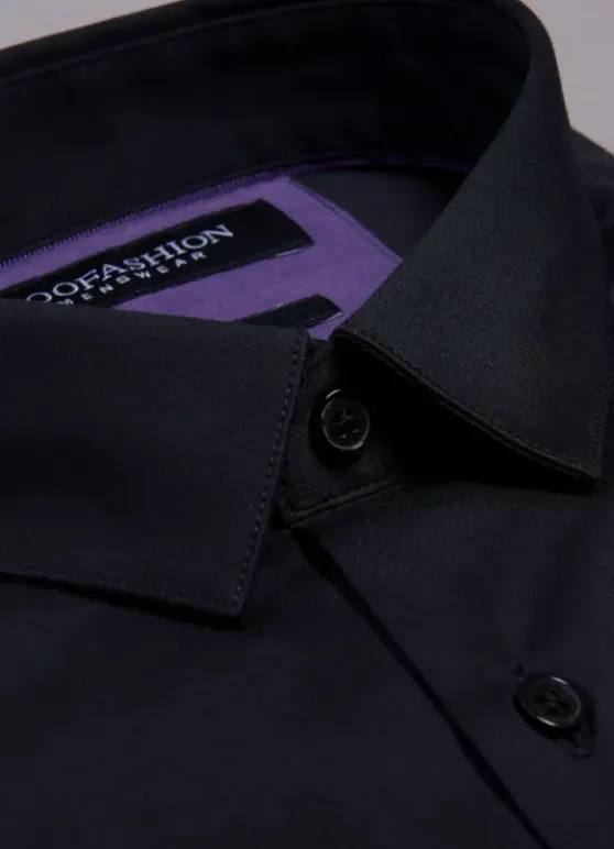 Chemise slim en popeline stretch-jerem Clearance