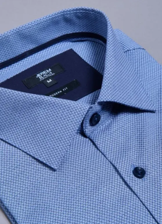 Chemise texturée – Confort fit-jerem Outlet
