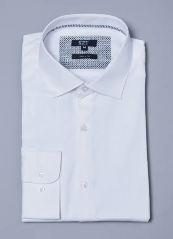 Chemise texturée en pur coton - Comfort fit-jerem Hot