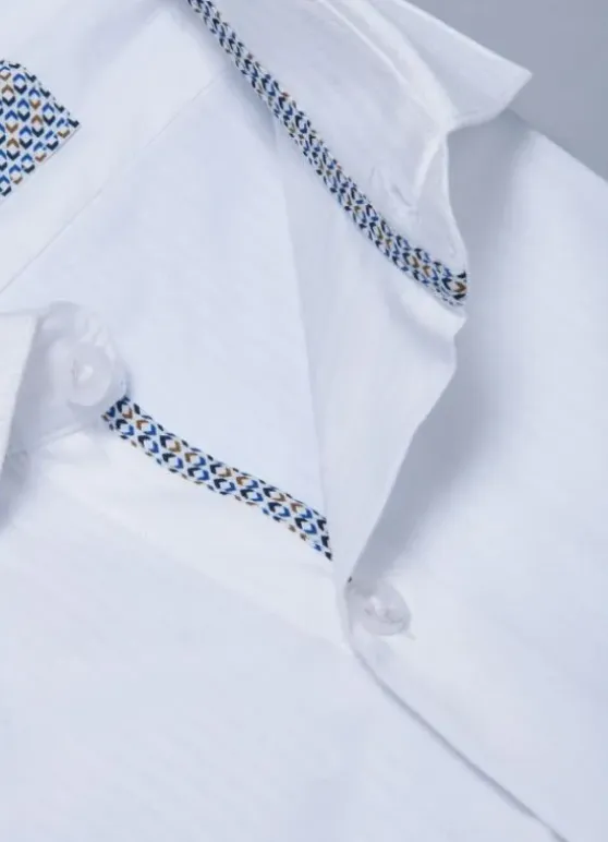 Chemise texturée en pur coton - Comfort fit-jerem Hot
