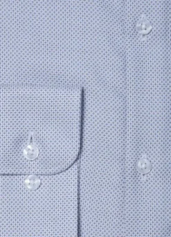 Chemise texturée à motif fantaisie en coton – Sans repassage – Comfort fit-jerem Flash Sale