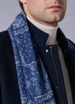 Echarpe 100% laine fine imprimé 70 X 180 cm-jerem Cheap