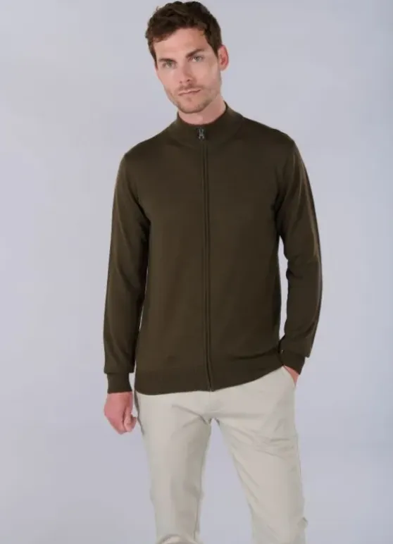 Gilet col montant zippé Zagram-jerem New