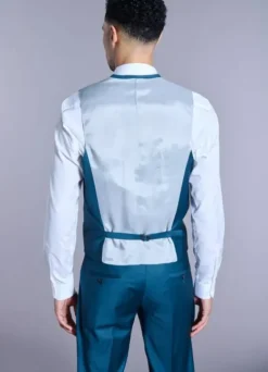 Gilet de costume en laine mélangée bi-stretch-jerem Best Sale