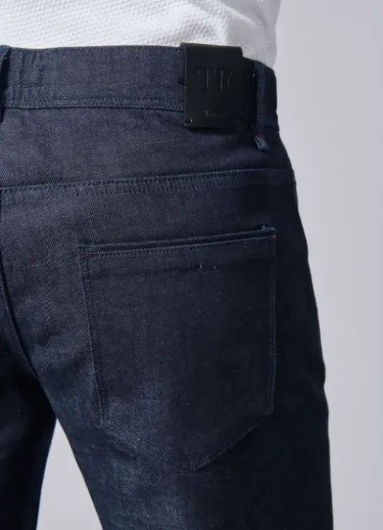 Jeans brut slim 2 longueurs-jerem Flash Sale