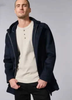 Manteau à capuche mi-long-jerem Hot