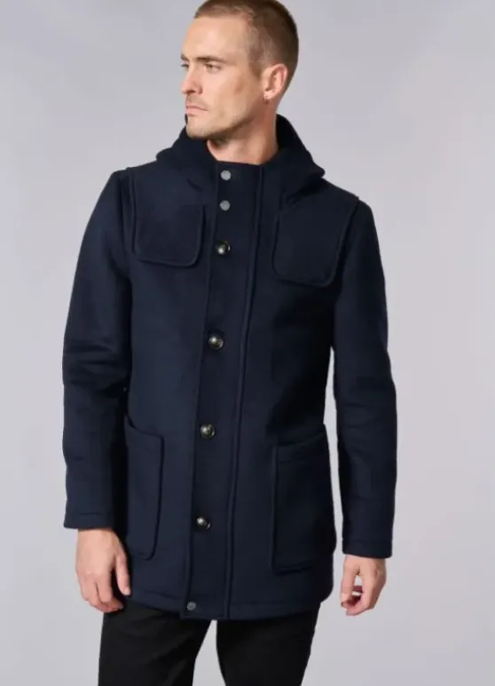 Manteau à capuche mi-long-jerem Hot
