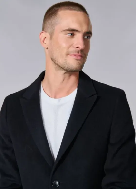 Manteau à col tailleur-jerem Best