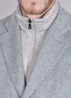Manteau col tailleur mi-long-jerem Cheap