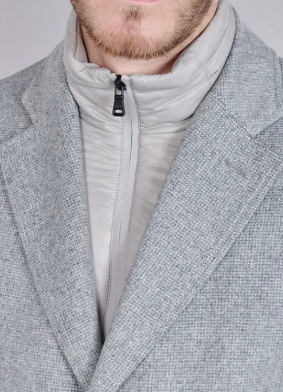 Manteau col tailleur mi-long-jerem Cheap