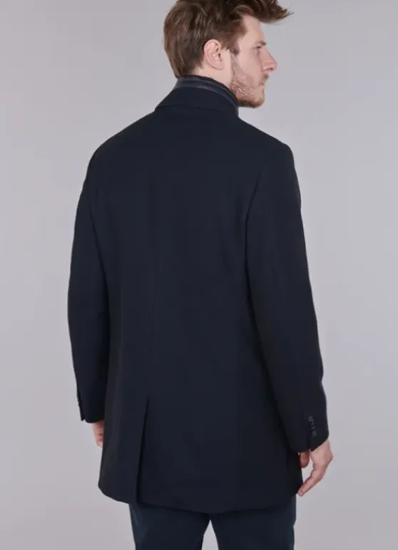 Manteau col tailleur mi-long-jerem Shop