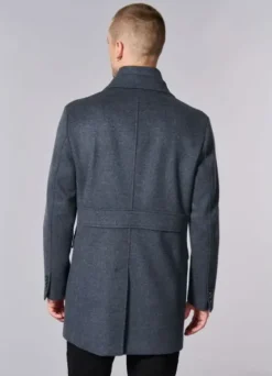 Manteau à col tailleur mi-long-jerem Flash Sale