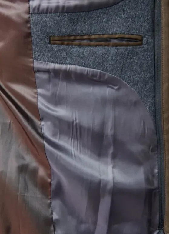Manteau à col tailleur mi-long-jerem Flash Sale