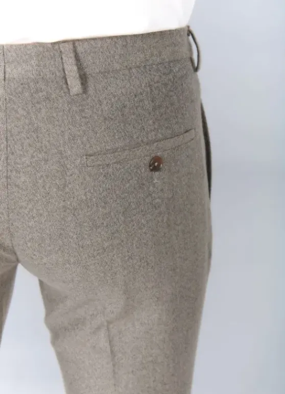 Pantalon de costume ajusté bi-stretch faux-uni-jerem Flash Sale