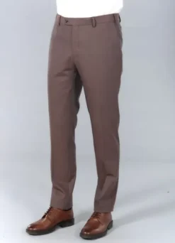 Pantalon de costume chiné en laine vierge Super 110’s Natural Stretch-jerem Hot