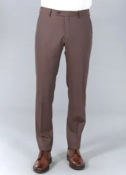 Pantalon de costume chiné en laine vierge Super 110’s Natural Stretch-jerem Hot