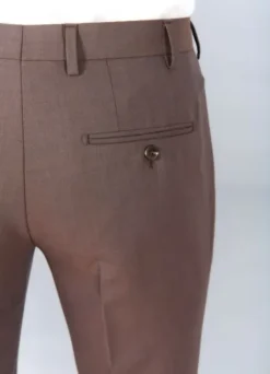 Pantalon de costume chiné en laine vierge Super 110’s Natural Stretch-jerem Hot