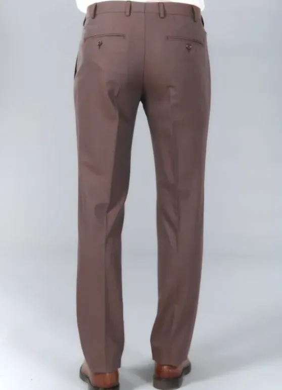 Pantalon de costume chiné en laine vierge Super 110’s Natural Stretch-jerem Hot