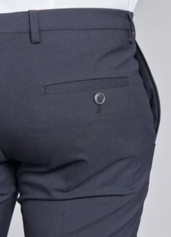 Pantalon de costume en poly-viscose stretch-jerem Hot