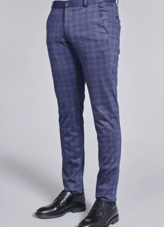 Pantalon de costume en poly-viscose stretch-jerem Cheap