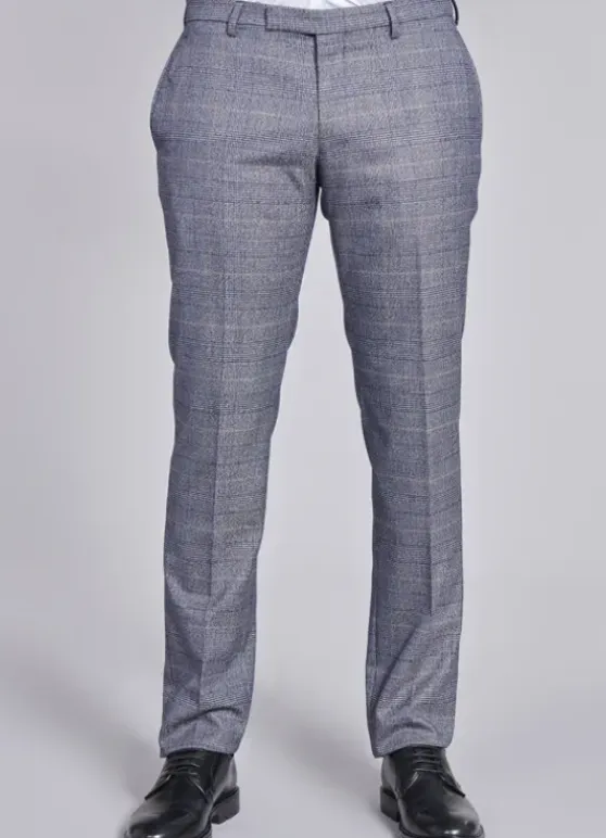 Pantalon de costume poly-viscose-jerem Cheap