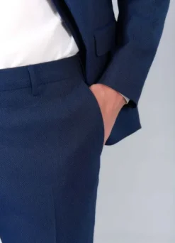 Pantalon de costume stretch faux-uni discret-jerem Best
