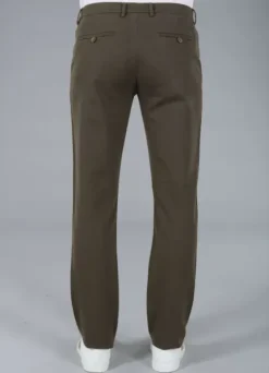Pantalon minimaliste en tricotine stretch à micro-motif-jerem Best
