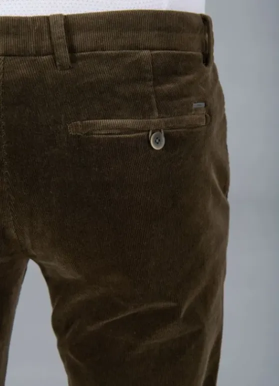 Pantalon minimaliste en velours côtelé-jerem Cheap
