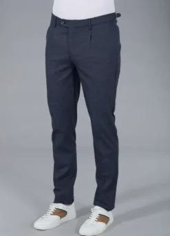 Pantalon à pinces en jacquard discret-jerem Sale