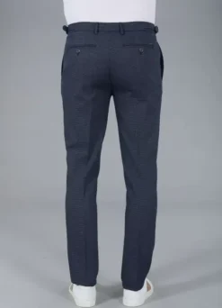 Pantalon à pinces en jacquard discret-jerem Sale
