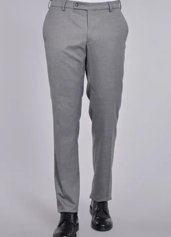 Pantalon regular en polyviscose-jerem Fashion