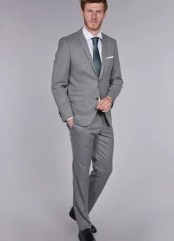 Pantalon regular en polyviscose-jerem Fashion