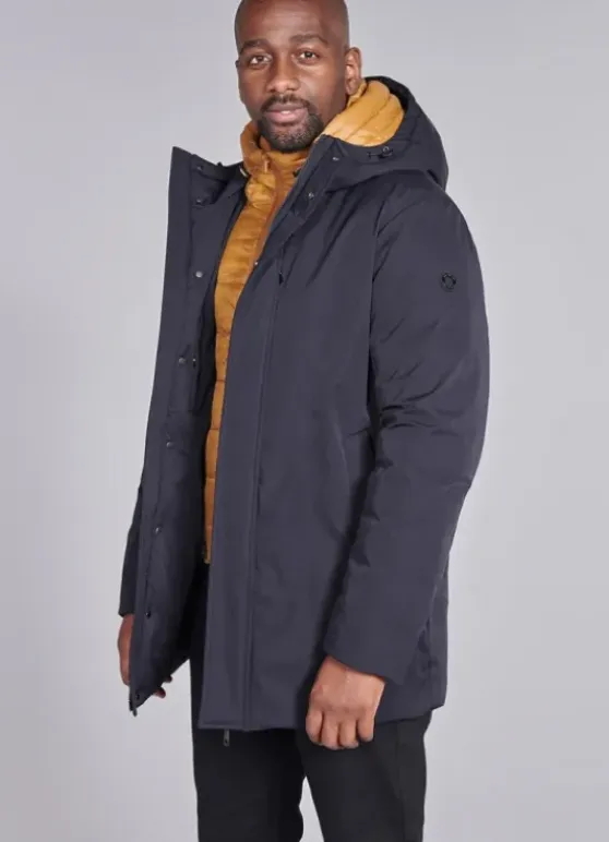 Parka à capuche et parementure amovible-jerem Shop