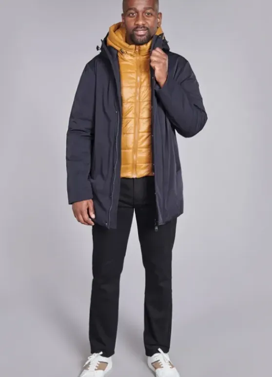 Parka à capuche et parementure amovible-jerem Shop