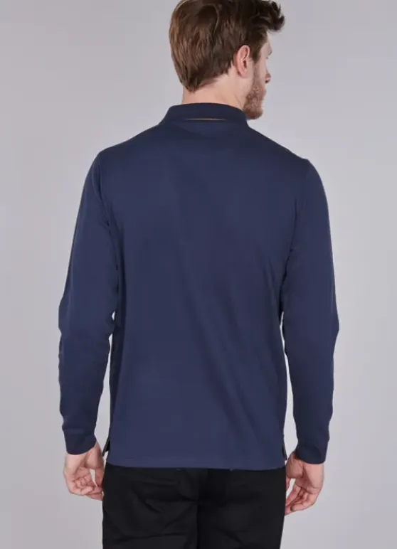 Polo Ronan en jacquard de coton stretch-jerem Best Sale
