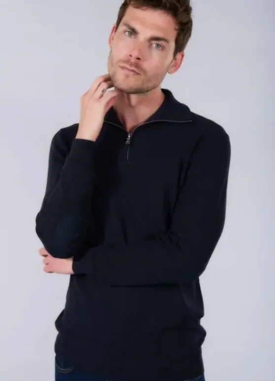 Pull col montant zippé Zunlow-jerem Best Sale