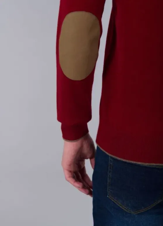 Pull col V coton en coton et cachemire Corki-jerem New