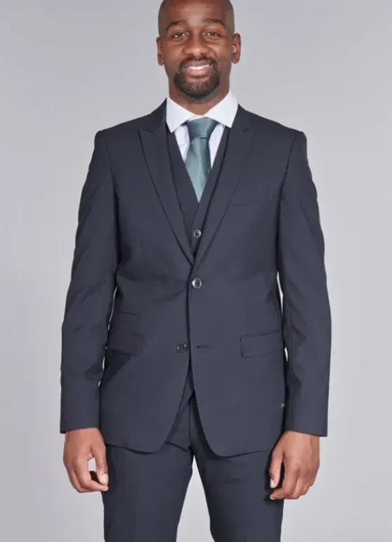 Veste de costume en poly-viscose stretch-jerem Flash Sale